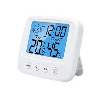 Weather station with temperature and humidity clock E0828